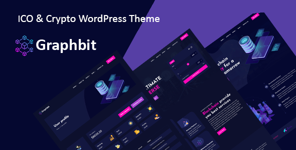 Graphbit-ICO和加密引导WordPress主题