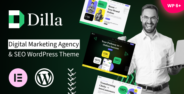 Dilla-数字营销机构和SEO WordPress主题