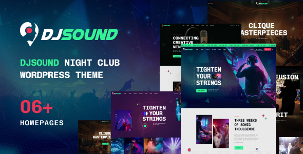 DJsound-夜总会WordPress主题