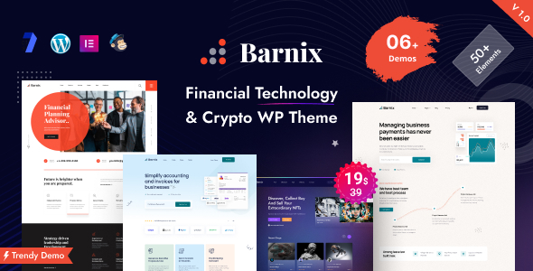 Barnix-金融与商业WordPress主题