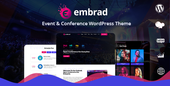 Embrad-活动和会议WordPress主题