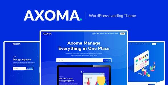 Axoma–WordPress SaaS主题