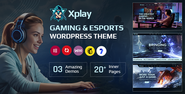 Xplay-游戏和电子竞技WordPress主题