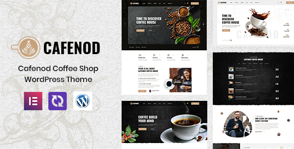 Cafenod-咖啡店WordPress主题