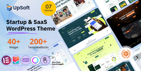 Upsoft–启动和SaaS WordPress主题