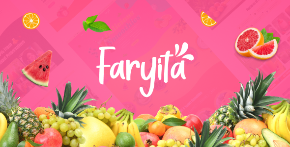 Faryita-有机果汁和健康饮料WordPress主题