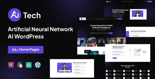 AItech-人工神经网络AI WordPress主题