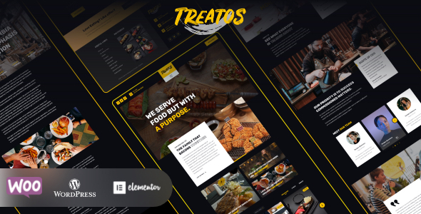 Treatos-餐厅WordPress主题