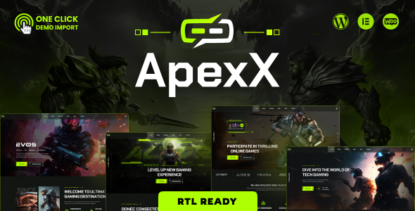 ApexX |电子竞技与游戏WordPress