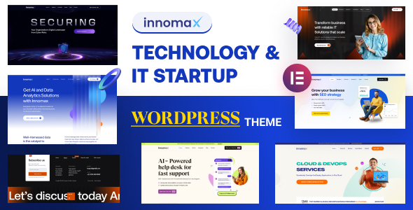 Innomax-技术和IT创业WordPress主题
