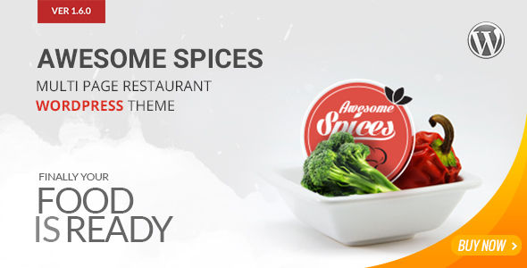 Awesome Spice-餐厅/咖啡馆WordPress主题