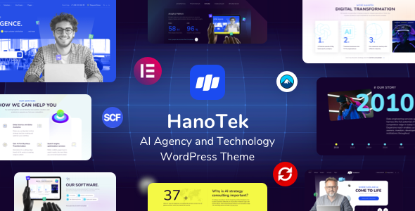 HanoTek-人工智能机构和技术WordPress主题