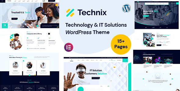 Technix-技术和IT解决方案WordPress主题