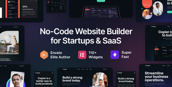 Copler-SaaS WordPress主题
