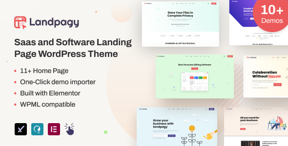 Landpagy-多用途登录页面WordPress主题