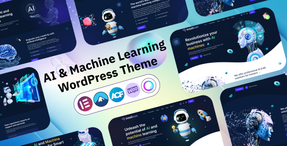 Intellicon-人工智能和机器学习WordPress主题
