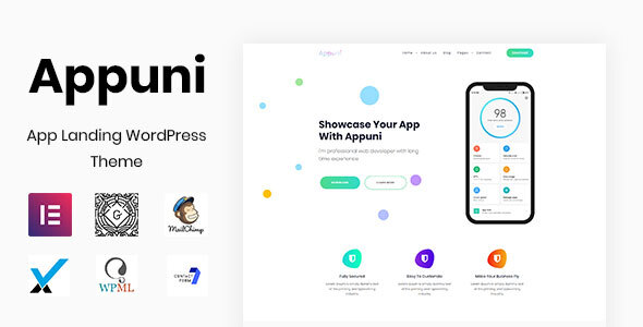 Appuni-应用登陆WordPress主题