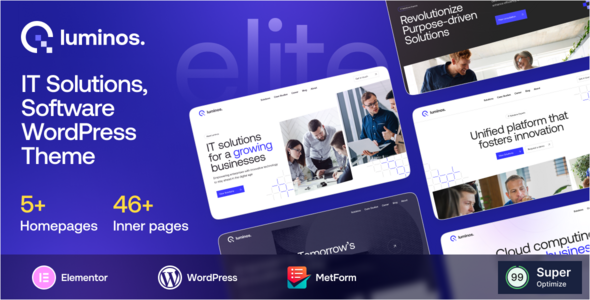 Luminos-IT解决方案和技术WordPress主题