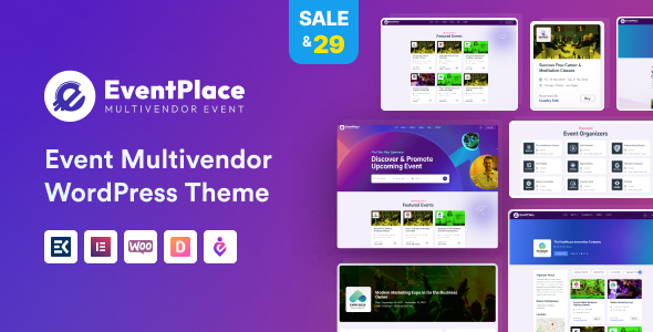 Eventplace-多供应商事件管理WordPress主题
