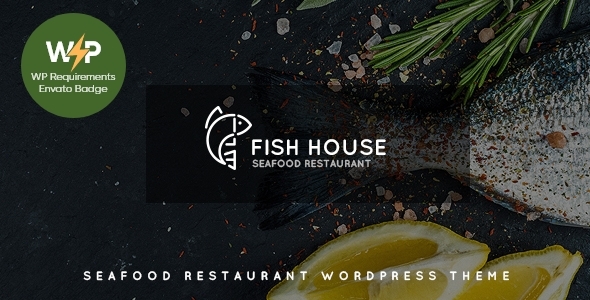 Fish House |一个时尚的海鲜餐厅/咖啡馆/酒吧WordPress主题