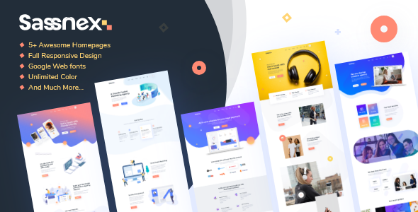 Sassnex-应用程序、Saas和初创公司的多概念WordPress主题
