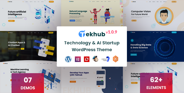 Tekhub-技术和人工智能创业WordPress主题