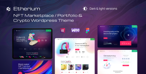 Etherium | NFT市场和加密WordPress主题