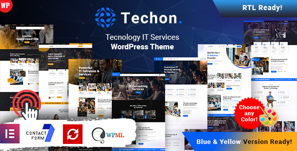 Techon-技术IT服务WordPress主题