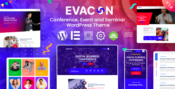 Evacon-活动和会议WordPress主题