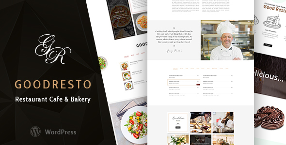 GoodResto-餐厅WordPress主题+Woocommerce