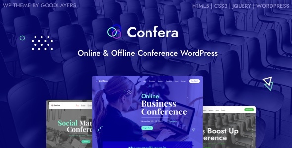 Confera-会议与活动WordPress