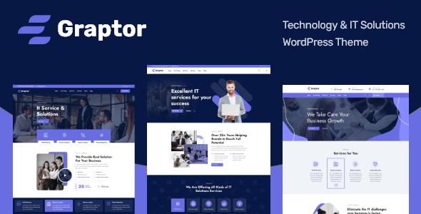 Graptor-技术和IT解决方案WordPress主题