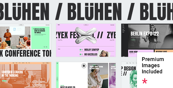 Blühen-活动和会议WordPress主题