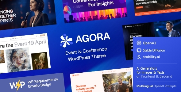Agora-活动和会议WordPress主题