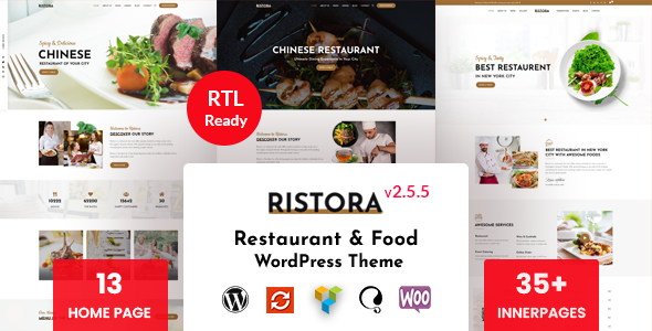 Ristora-餐厅和食品WordPress主题