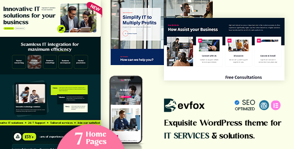 DevFox-IT解决方案和服务WordPress主题+RTL