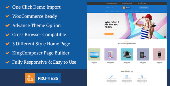 FixPress-手机和电脑维修WordPress主题