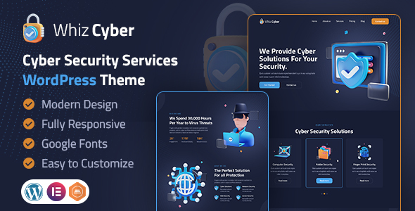 WhizCyber |网络安全WordPress主题