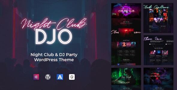 DJO-夜总会和DJ WordPress