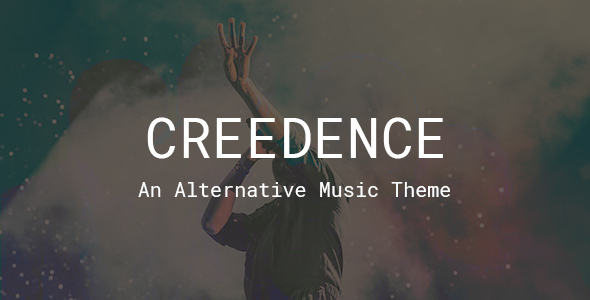Creedence-音乐乐队、歌手和制作人WordPress主题