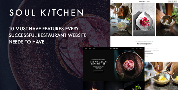 SoulKitchen-餐厅WordPress主题