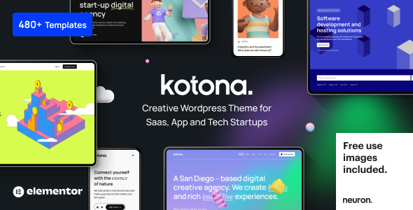 Kotona-软件和应用登陆WordPress主题