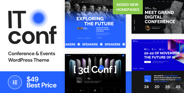 ITconf-会议与活动WordPress主题