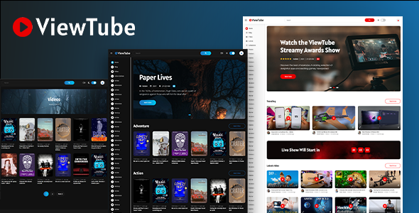 ViewTube |视频流WordPress主题