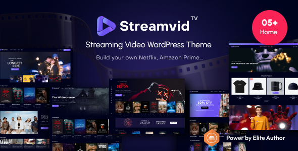 StreamVid-视频流WordPress主题