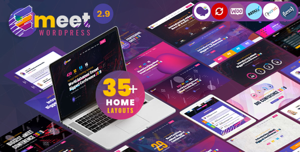 Emeet-活动、会议和聚会WordPress主题
