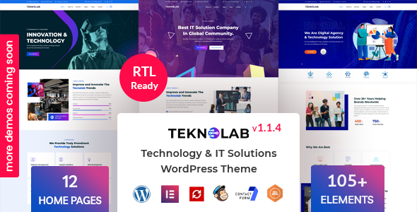 Teknolab-技术和IT解决方案WordPress主题