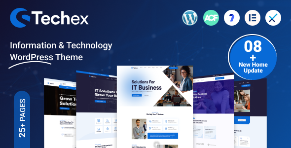 Techex-IT解决方案和技术WordPress主题