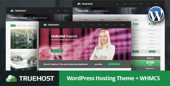 Truehost-响应式主机WordPress主题