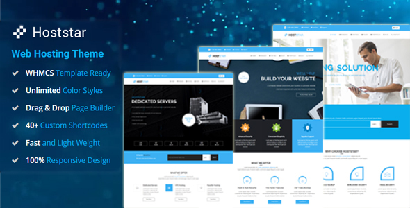 HostStar-用于托管、SEO和网页设计业务的WP主题